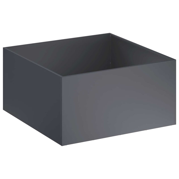 Have Blomsterkrukke 2 stk. Antracit 100 x 100 x 40 cm