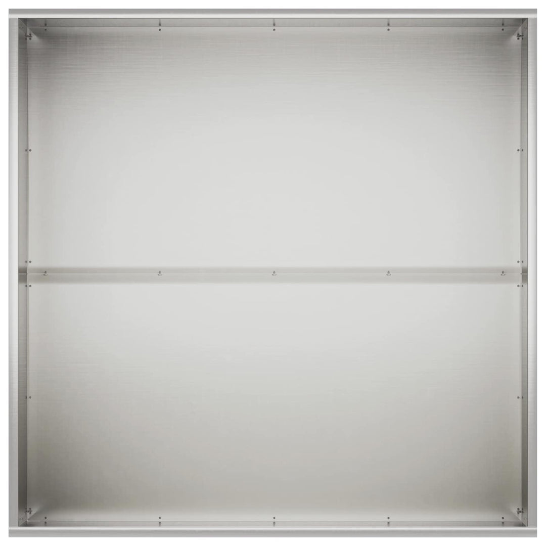 Have Blomsterkrukke 2 stk. Sølv 100 x 100 x 40 cm Rustfrit stål