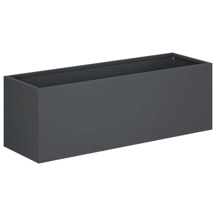 Have Blomsterkrukke Antracit 60 x 20 x 20 cm Koldvalset stål
