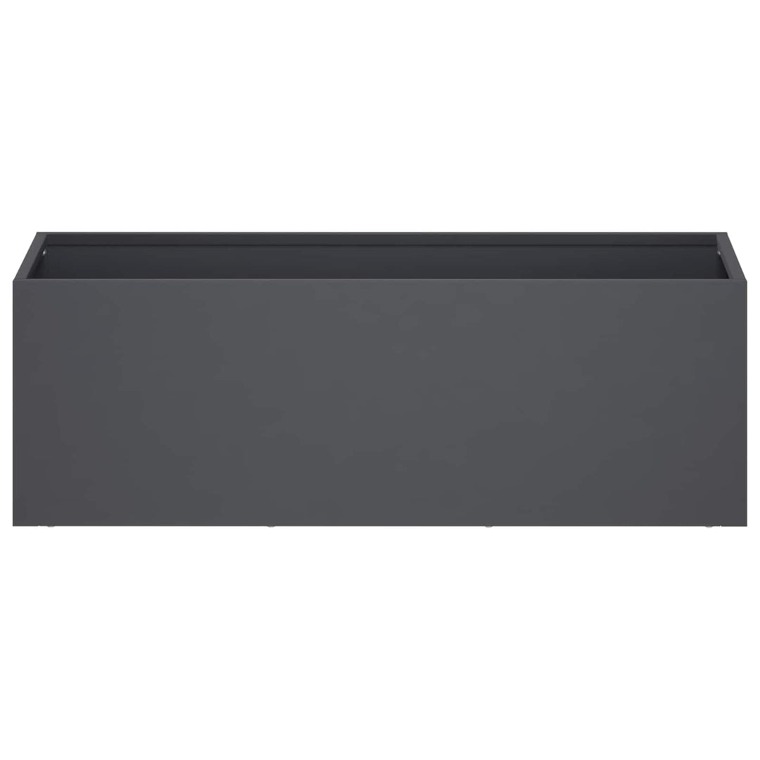 Have Blomsterkrukke 2 stk. Antracit 60 x 20 x 20 cm