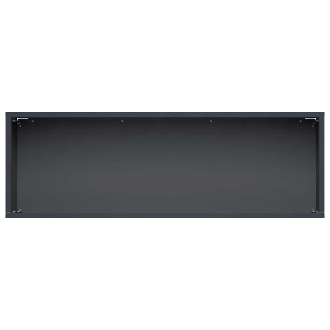 Have Blomsterkrukke 2 stk. Antracit 60 x 20 x 20 cm