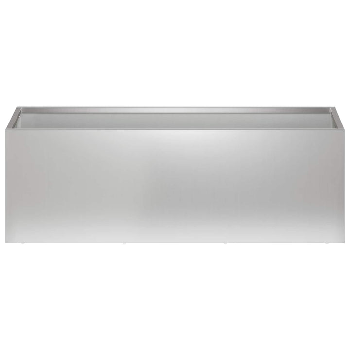 Have Blomsterkrukke Sølv 60 x 20 x 20 cm Galvaniseret stål