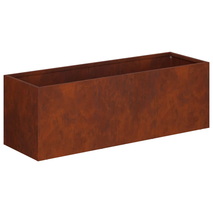 Have Blomsterkrukke 2 stk. Rusten 60 x 20 x 20 cm Cortenstål