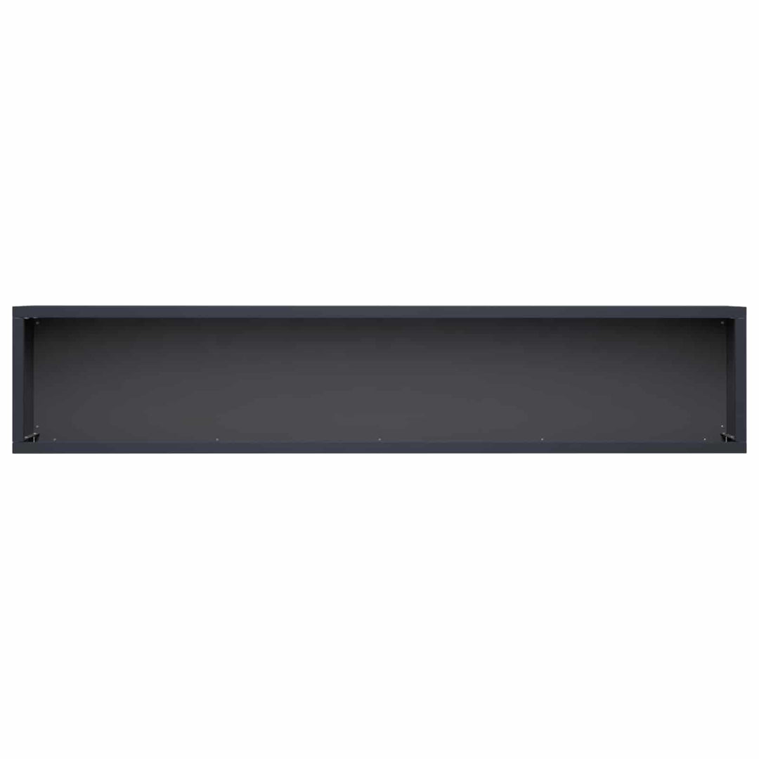 Have Blomsterkrukke 2 stk. Antracit 80 x 20 x 20 cm
