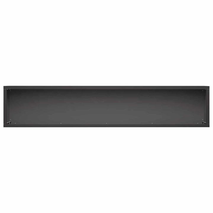 Have Blomsterkrukke 2 stk. Sort 100 x 20 x 20 cm