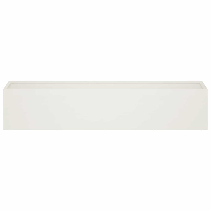 Have Blomsterkrukke Hvid 100 x 20 x 20 cm Koldvalset stål