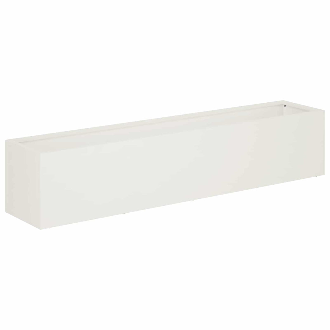 Have Blomsterkrukke 2 stk. Hvid 100 x 20 x 20 cm