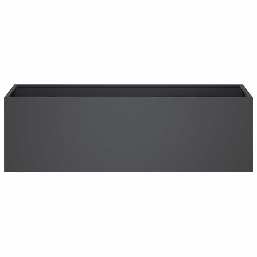 Have Blomsterkrukke 2 stk. Antracit 100 x 30 x 30 cm