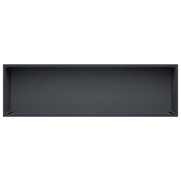 Have Blomsterkrukke 2 stk. Antracit 100 x 30 x 30 cm