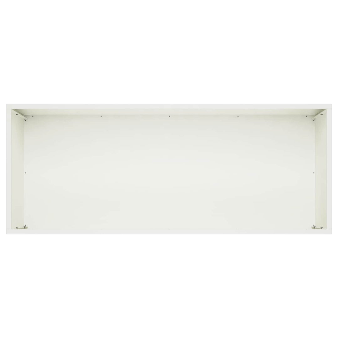 Have Blomsterkrukke Hvid 100 x 40 x 40 cm Koldvalset stål