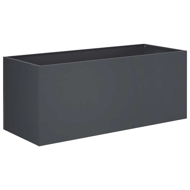 Have Blomsterkrukke 2 stk. Antracit 100 x 40 x 40 cm