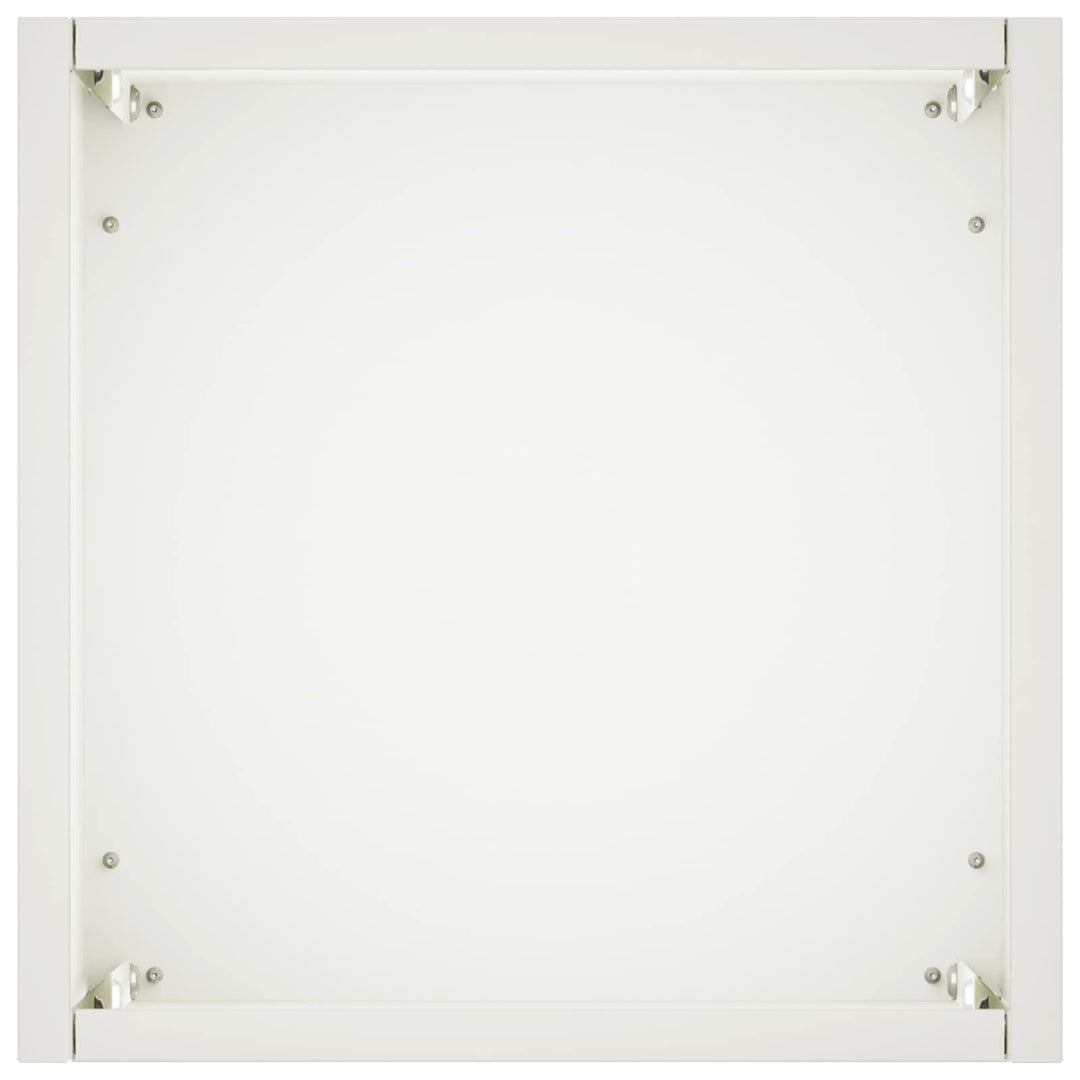 Have Blomsterkrukke Hvid 20 x 20 x 40 cm Koldvalset stål