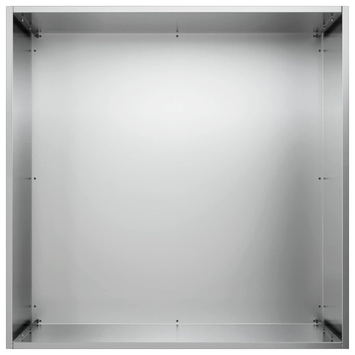 Have Blomsterkrukke 2 stk. Sølv 40 x 40 x 75 cm