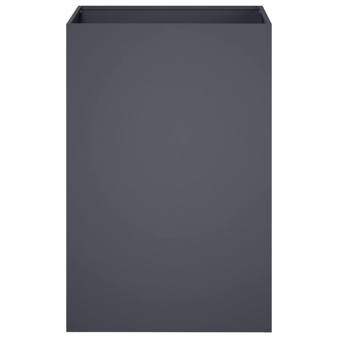 Have Blomsterkrukke 2 stk. Antracit 50 x 50 x 75 cm