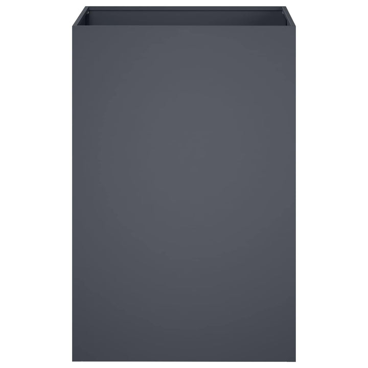 Have Blomsterkrukke 2 stk. Antracit 50 x 50 x 75 cm