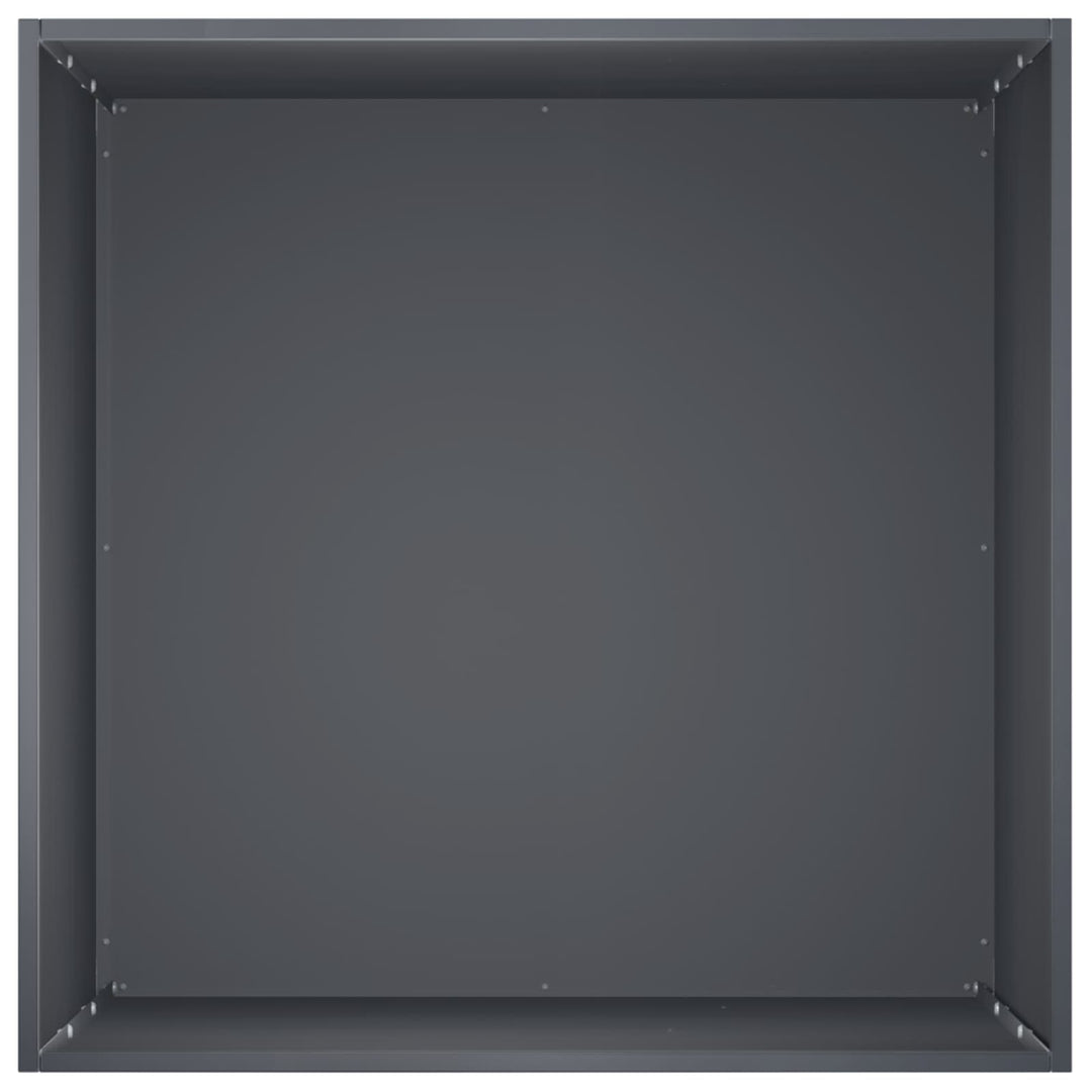 Have Blomsterkrukke 2 stk. Antracit 50 x 50 x 75 cm