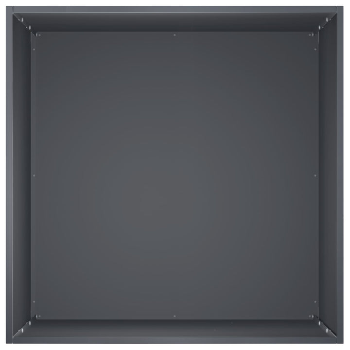 Have Blomsterkrukke 2 stk. Antracit 50 x 50 x 75 cm