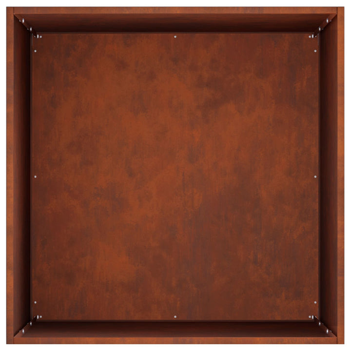 Have Blomsterkrukke 2 stk. Rusten 50 x 50 x 75 cm Cortenstål