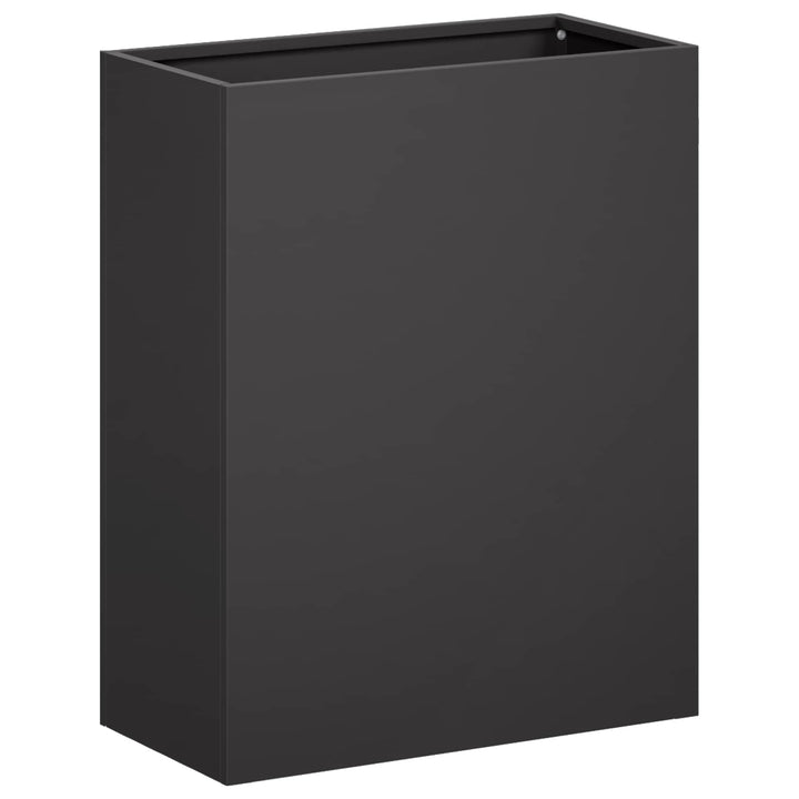 Have Blomsterkrukke Sort 40 x 20 x 50 cm Koldvalset stål