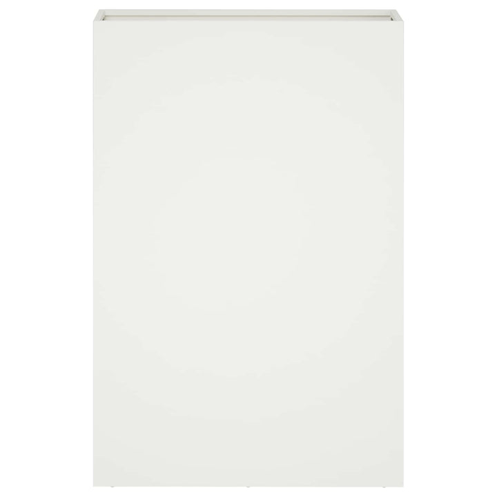 Have Blomsterkrukke Hvid 40 x 20 x 75 cm Koldvalset stål