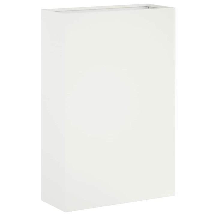 Have Blomsterkrukke Hvid 50 x 20 x 75 cm Koldvalset stål