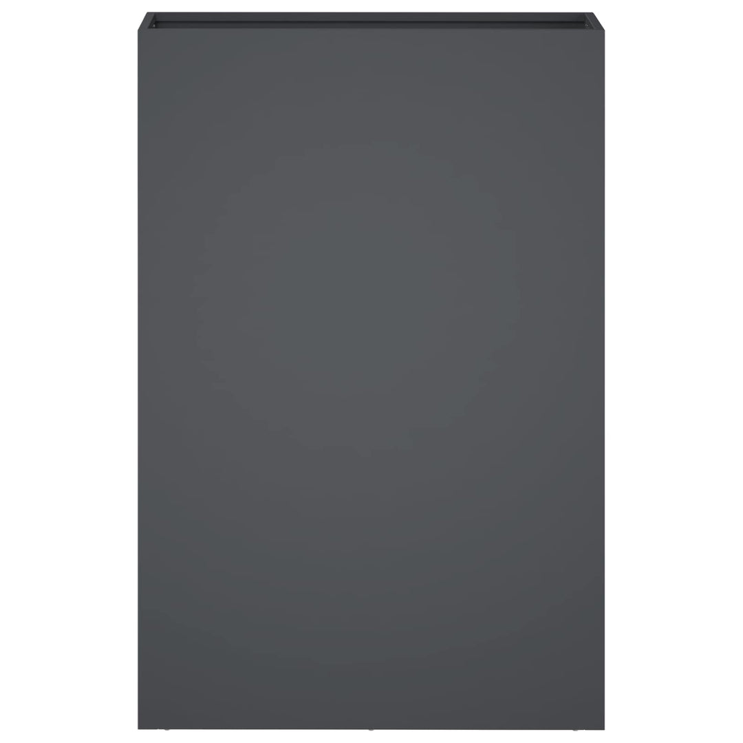 Have Blomsterkrukke 2 stk. Antracit 50 x 20 x 75 cm