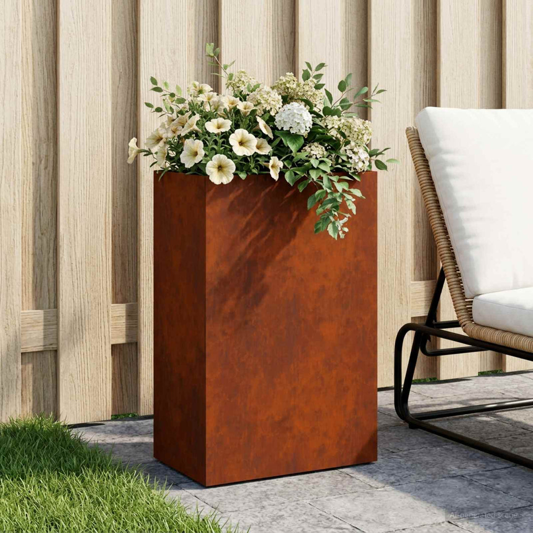 Have Blomsterkrukke Rusten 40 x 30 x 75 cm Cortenstål