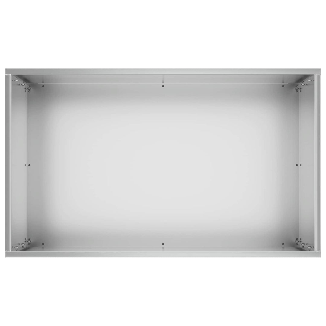 Have Blomsterkrukke Sølv 50 x 30 x 75 cm Galvaniseret stål