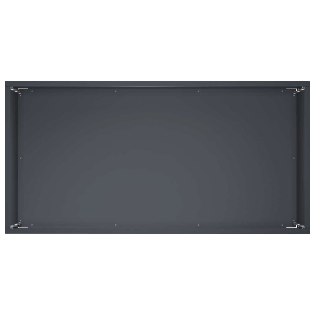 Have Blomsterkrukke 2 stk. Antracit 60 x 30 x 40 cm