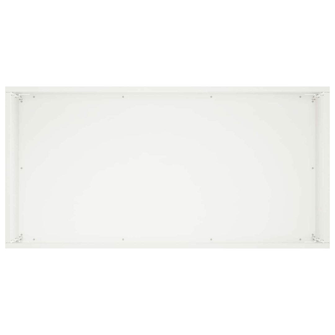 Have Blomsterkrukke Hvid 60 x 30 x 50 cm Koldvalset stål