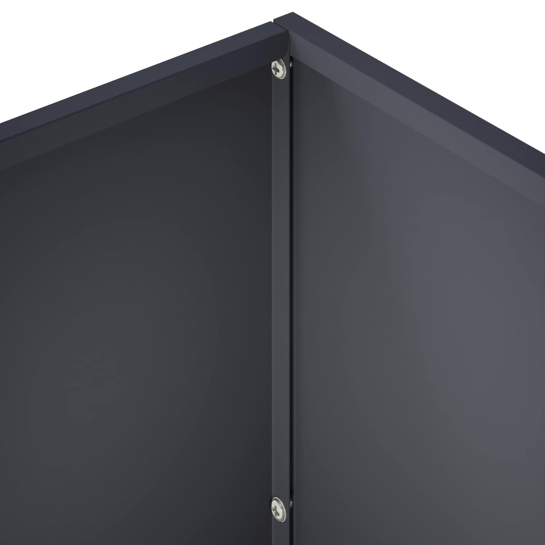 Have Blomsterkrukke 2 stk. Antracit 60 x 30 x 50 cm