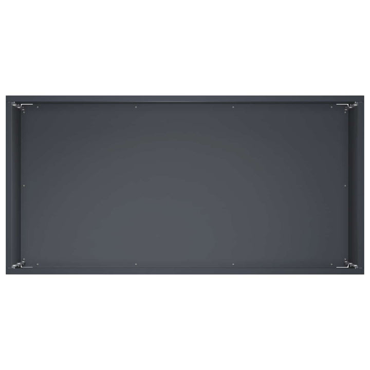 Have Blomsterkrukke 2 stk. Antracit 60 x 30 x 50 cm