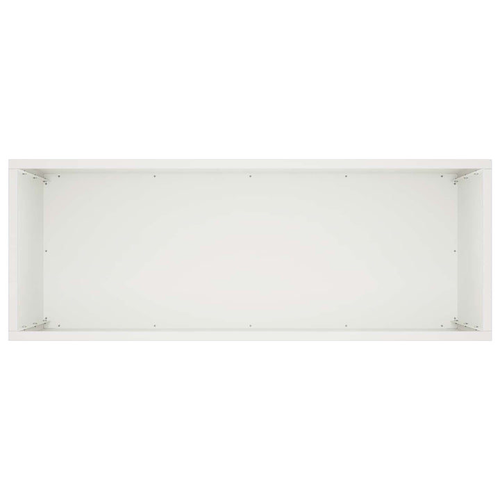 Have Blomsterkrukke 2 stk. Hvid 80 x 30 x 40 cm Koldvalset stål