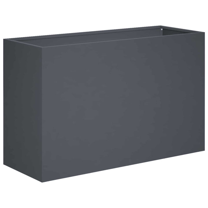 Have Blomsterkrukke 2 stk. Antracit 80 x 30 x 40 cm
