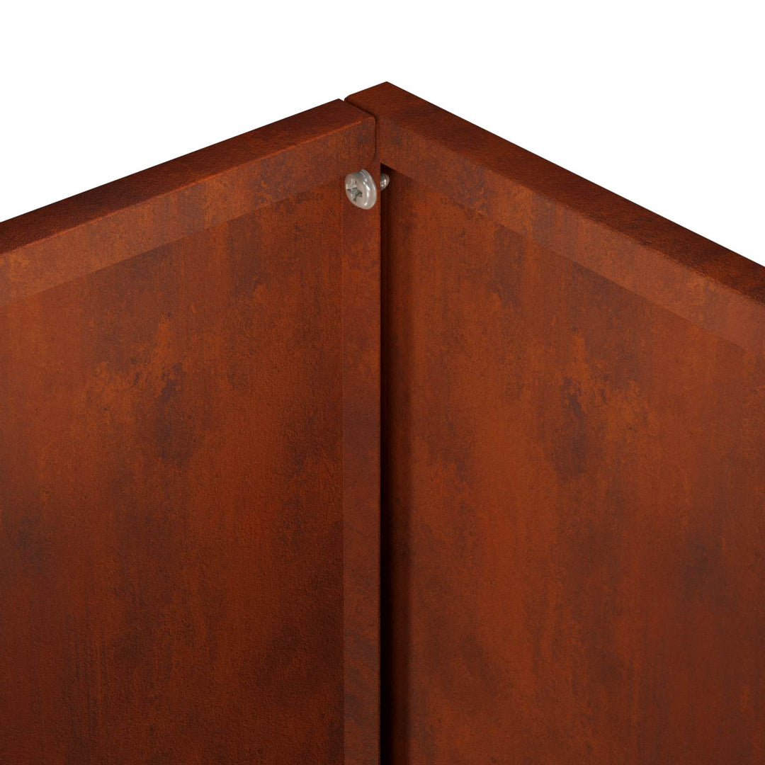 Have Blomsterkrukke Rusten 80 x 30 x 40 cm Cortenstål