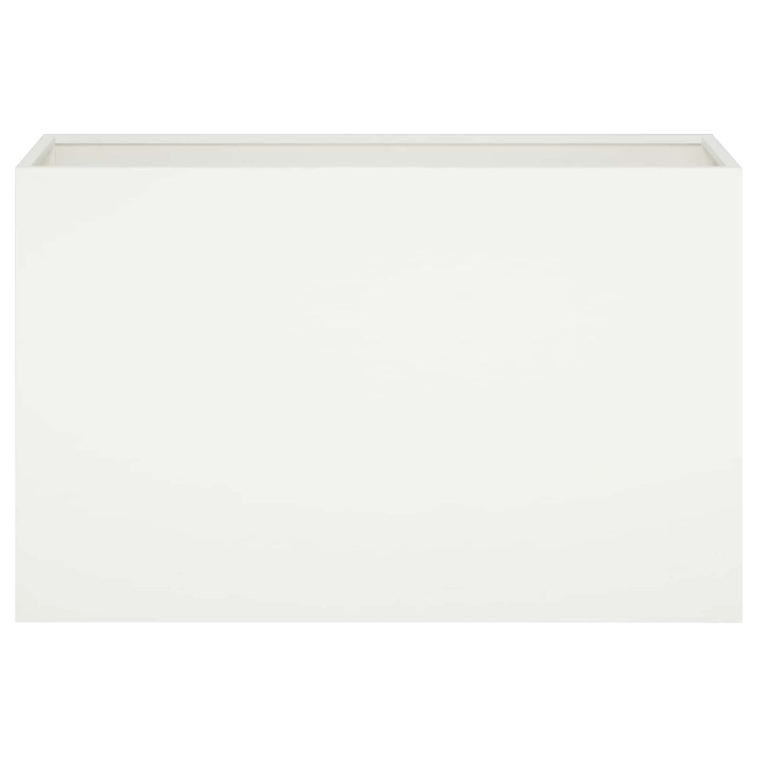 Have Blomsterkrukke Hvid 80 x 30 x 50 cm Koldvalset stål