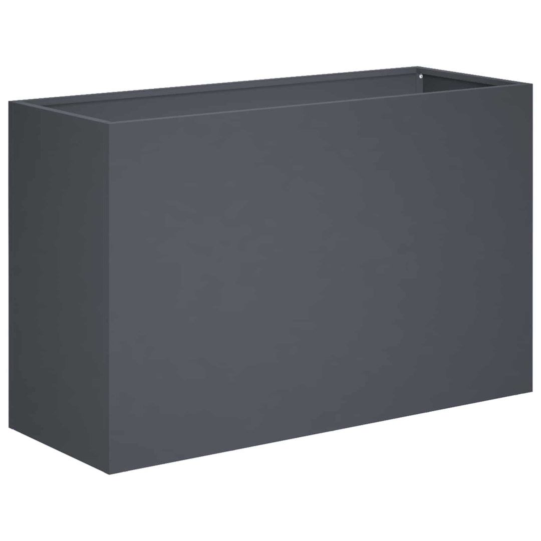 Have Blomsterkrukke Antracit 80 x 30 x 50 cm Koldvalset stål