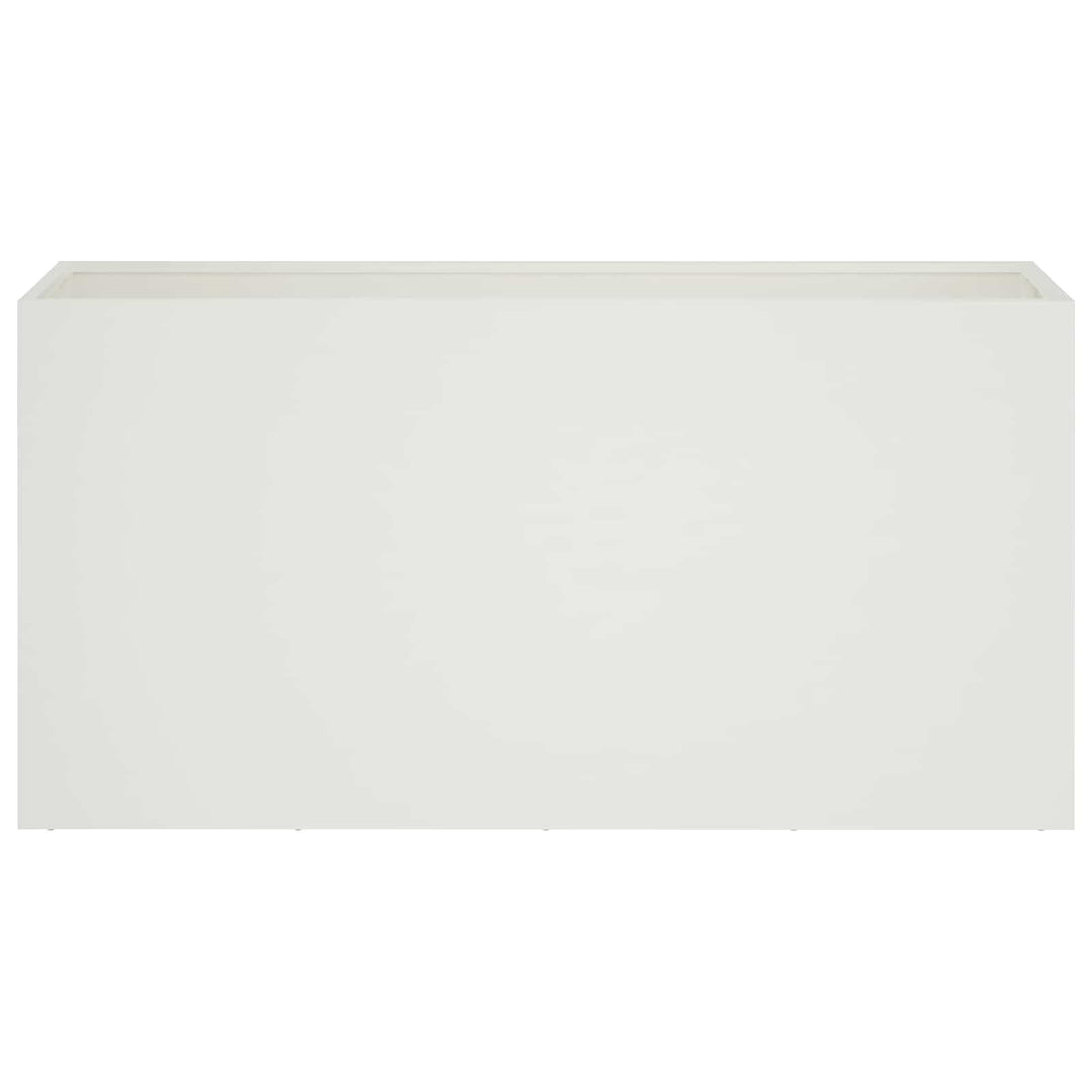 Have Blomsterkrukke Hvid 100 x 30 x 40 cm Koldvalset stål