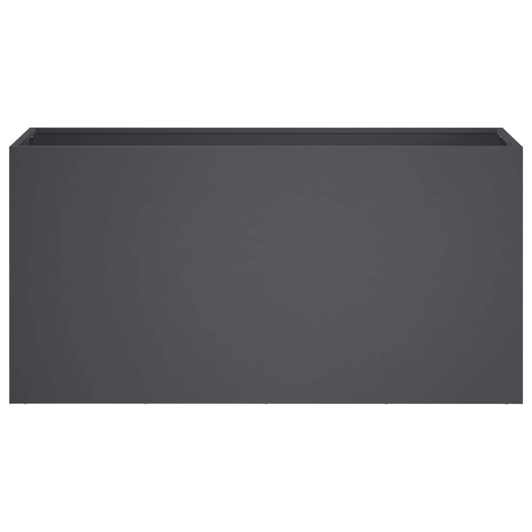 Have Blomsterkrukke 2 stk. Antracit 100 x 30 x 40 cm
