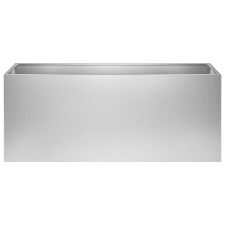 Have Blomsterkrukke Sølv 100 x 30 x 40 cm Galvaniseret stål