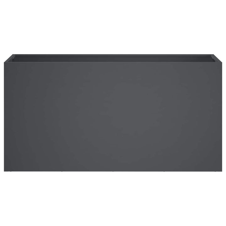 Have Blomsterkrukke 2 stk. Antracit 100 x 30 x 50 cm