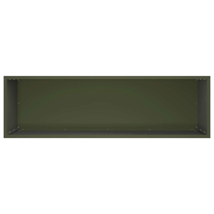 Have Blomsterkrukke 2 stk. Olivengrøn 100 x 30 x 50 cm
