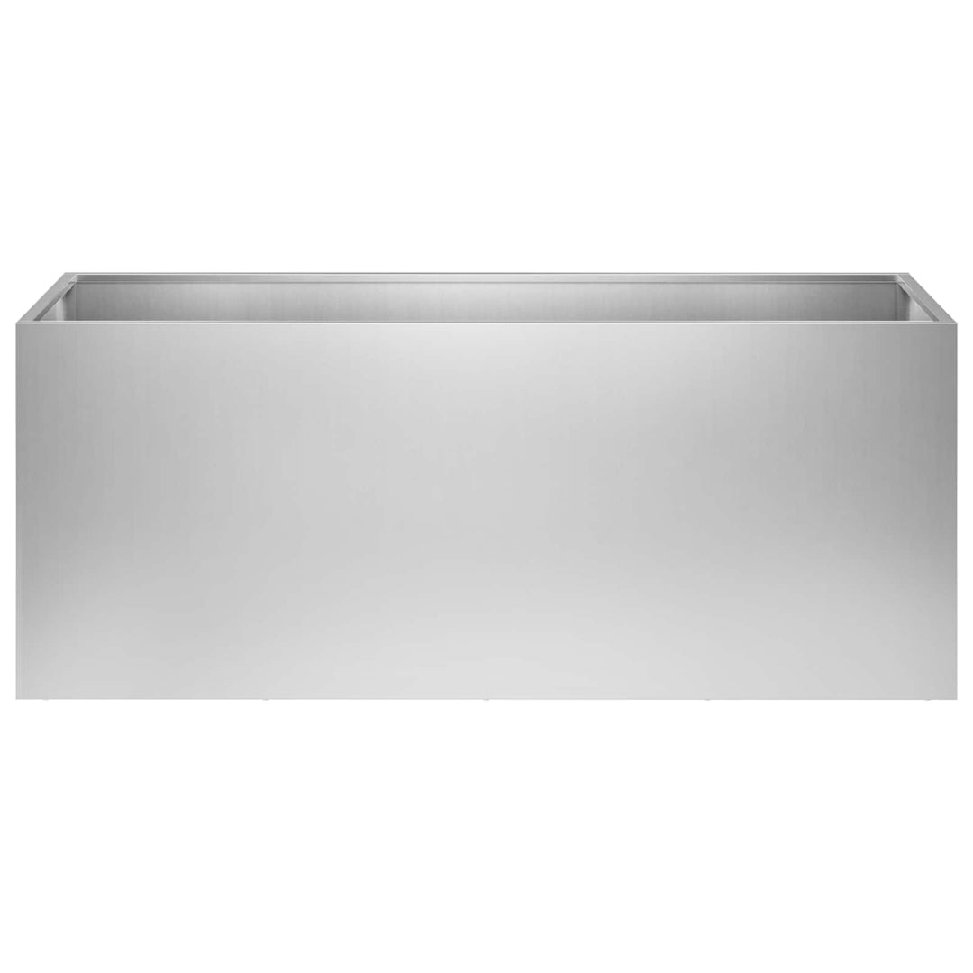 Have Blomsterkrukke Sølv 100 x 30 x 50 cm Galvaniseret stål