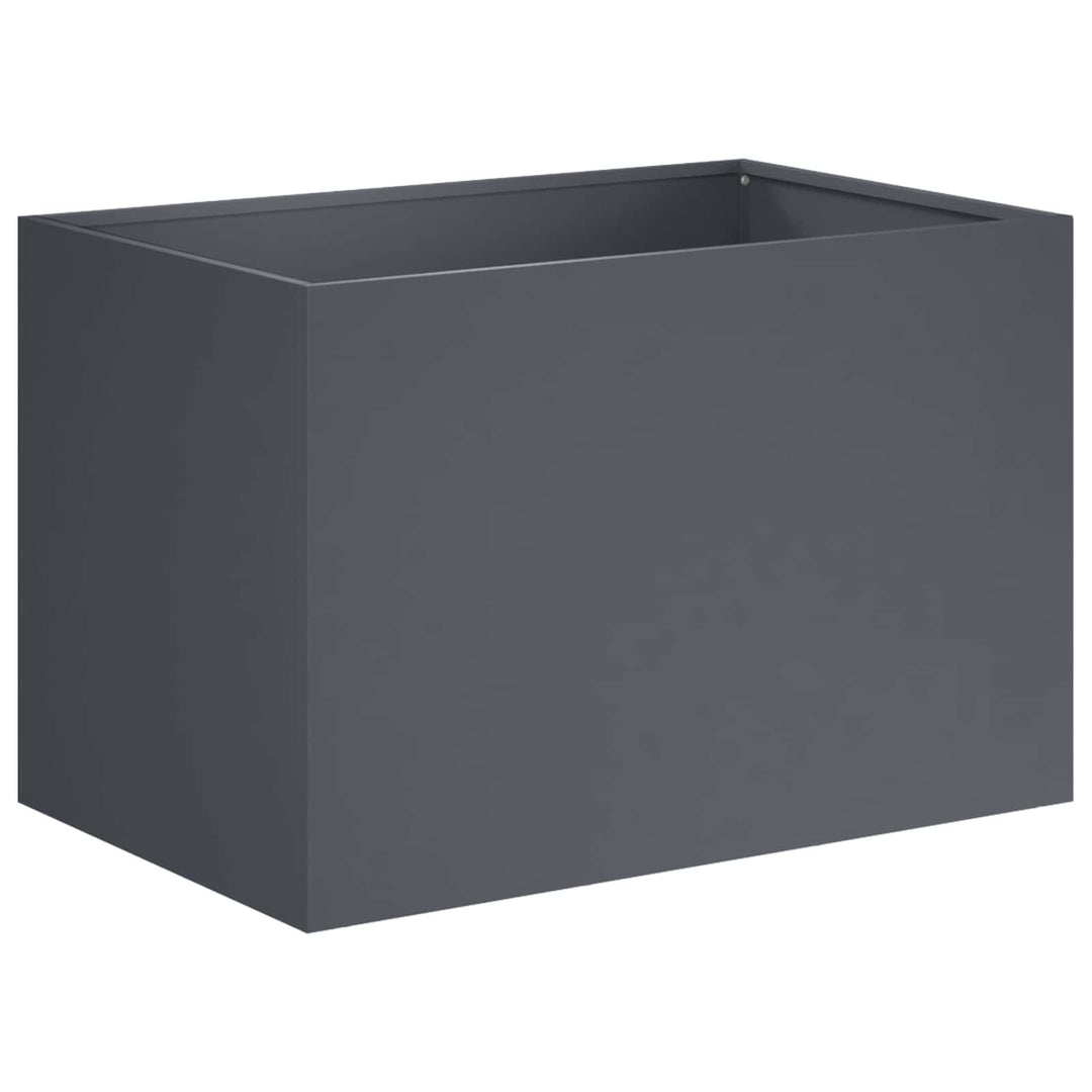 Have Blomsterkrukke 2 stk. Antracit 50 x 40 x 40 cm