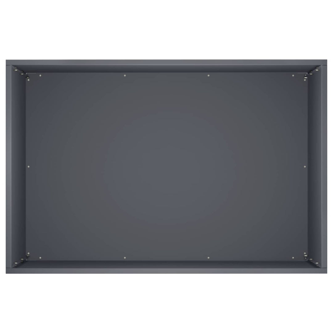 Have Blomsterkrukke 2 stk. Antracit 60 x 40 x 50 cm