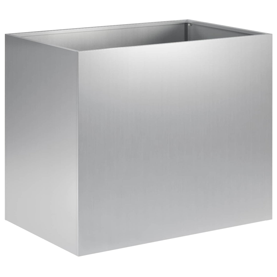 Have Blomsterkrukke Sølv 60 x 40 x 50 cm Galvaniseret stål
