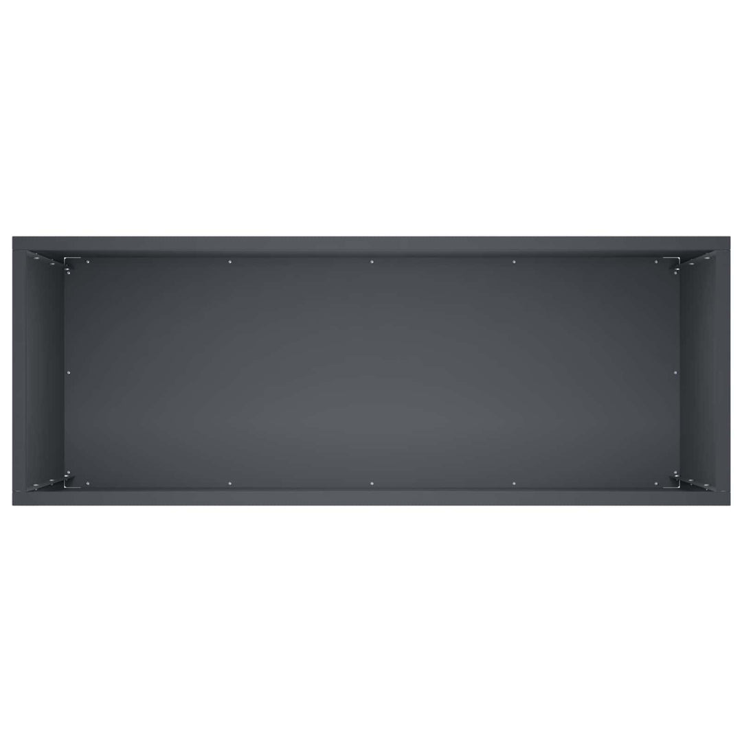 Have Blomsterkrukke 2 stk. Antracit 80 x 40 x 50 cm