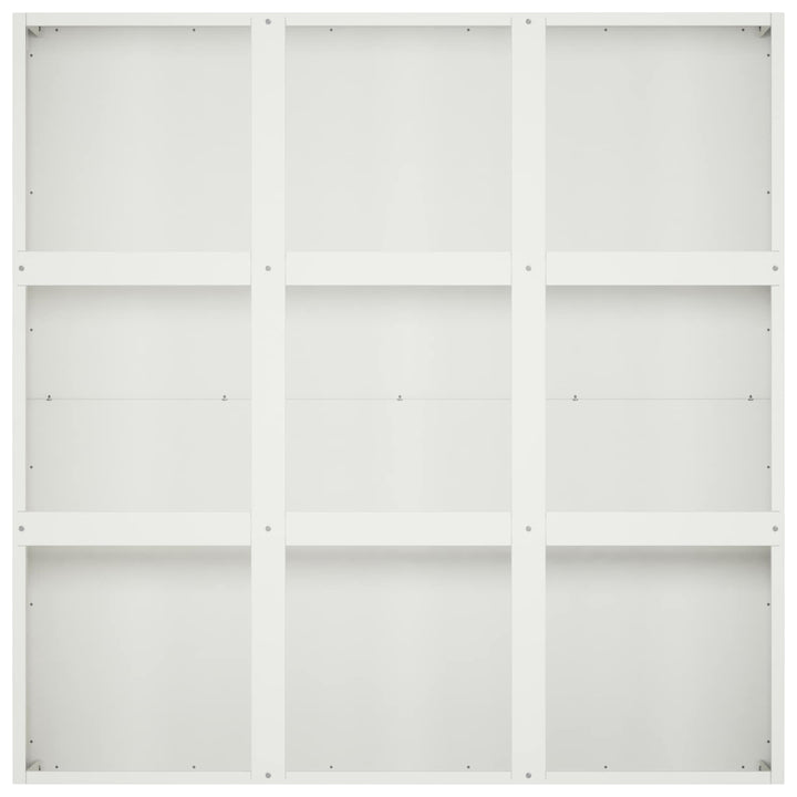 Have Blomsterkrukke Hvid 100 x 100 x 20 cm Koldvalset stål