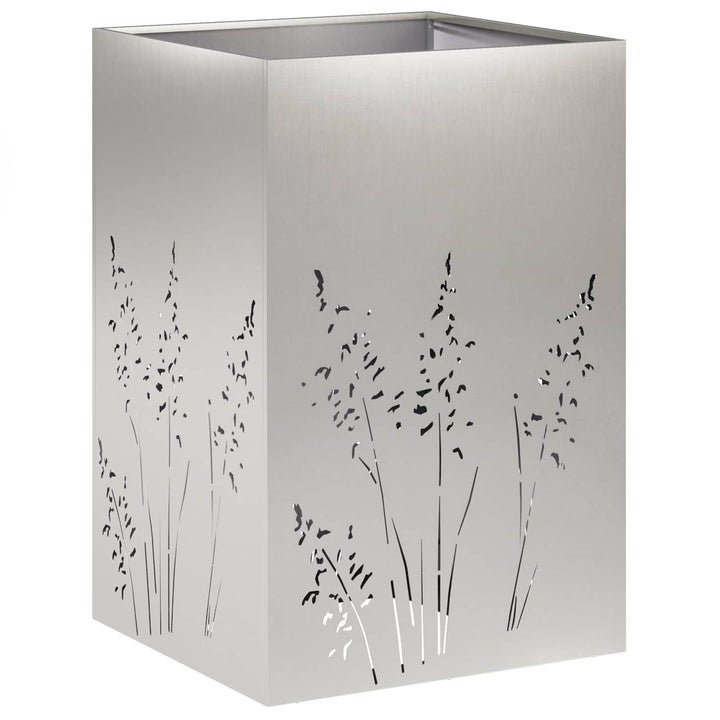 Have Blomsterkrukke 2 stk. Sølv 50 x 50 x 75 cm Rustfrit stål