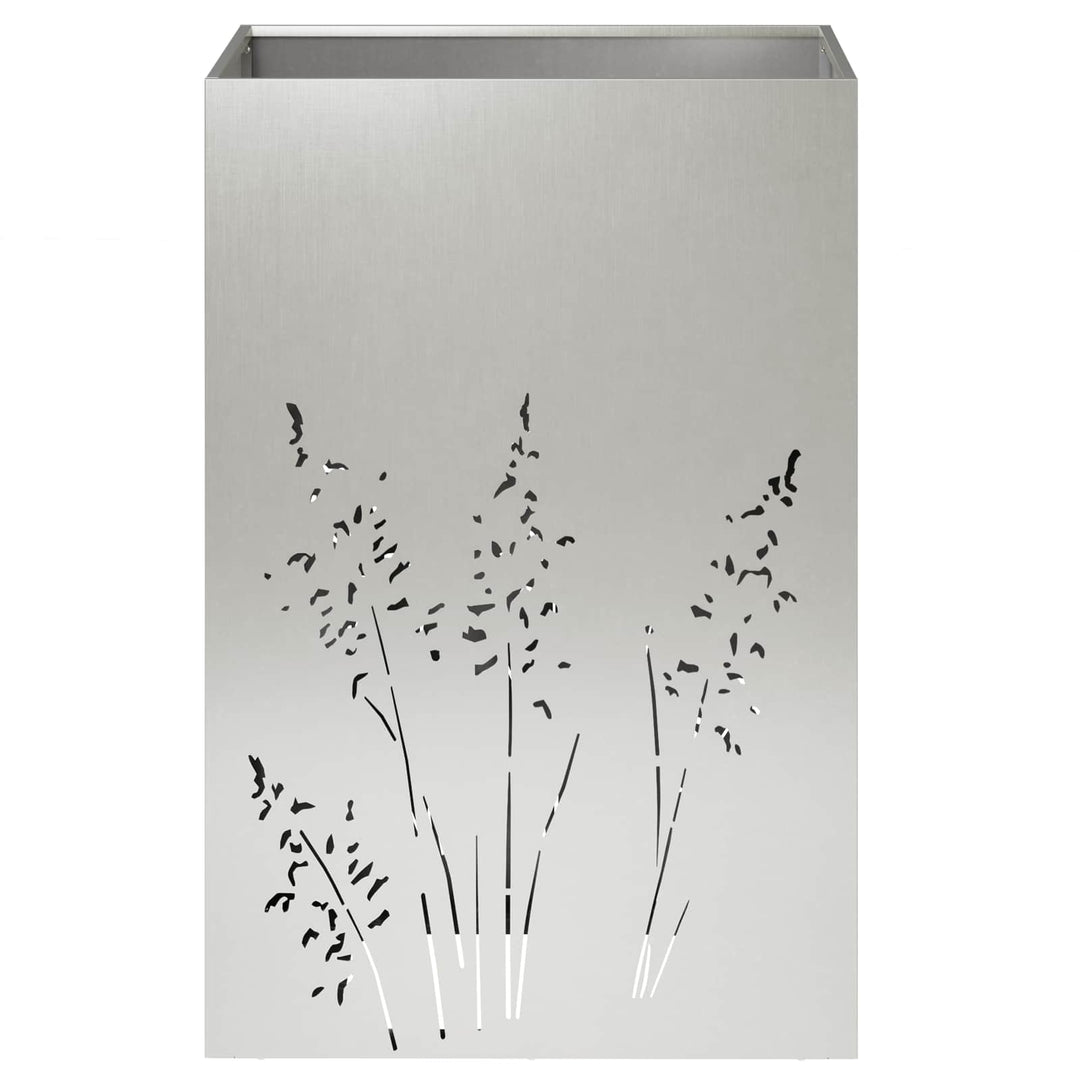 Have Blomsterkrukke 2 stk. Sølv 50 x 50 x 75 cm Rustfrit stål